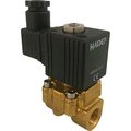 Alpha Technologies Aignep USA Fluidity 03F Hung Diaphragm Solenoid Valve, 2/2 NC, FKM Seal, 3/4"NPTF, 18mm, 24VAC, 31VA 03F07118V0N30901